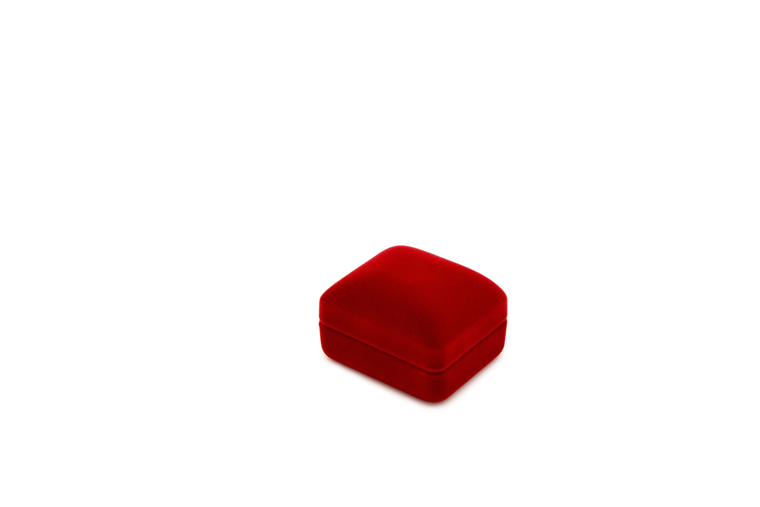 Estuche de terciopelo para anillos de compromiso | FU-29