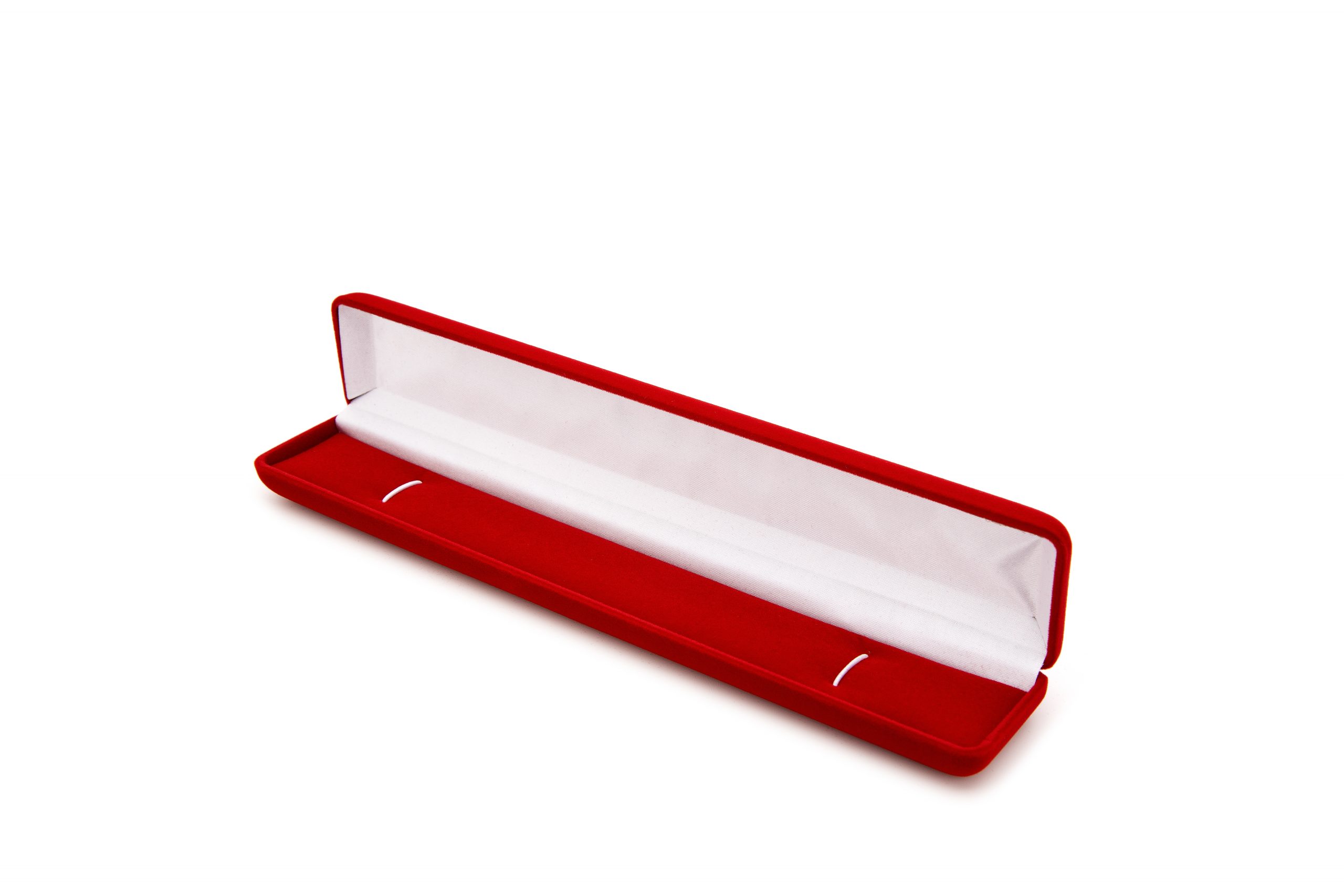 Estuche largo de terciopelo para joyas | FU-17
