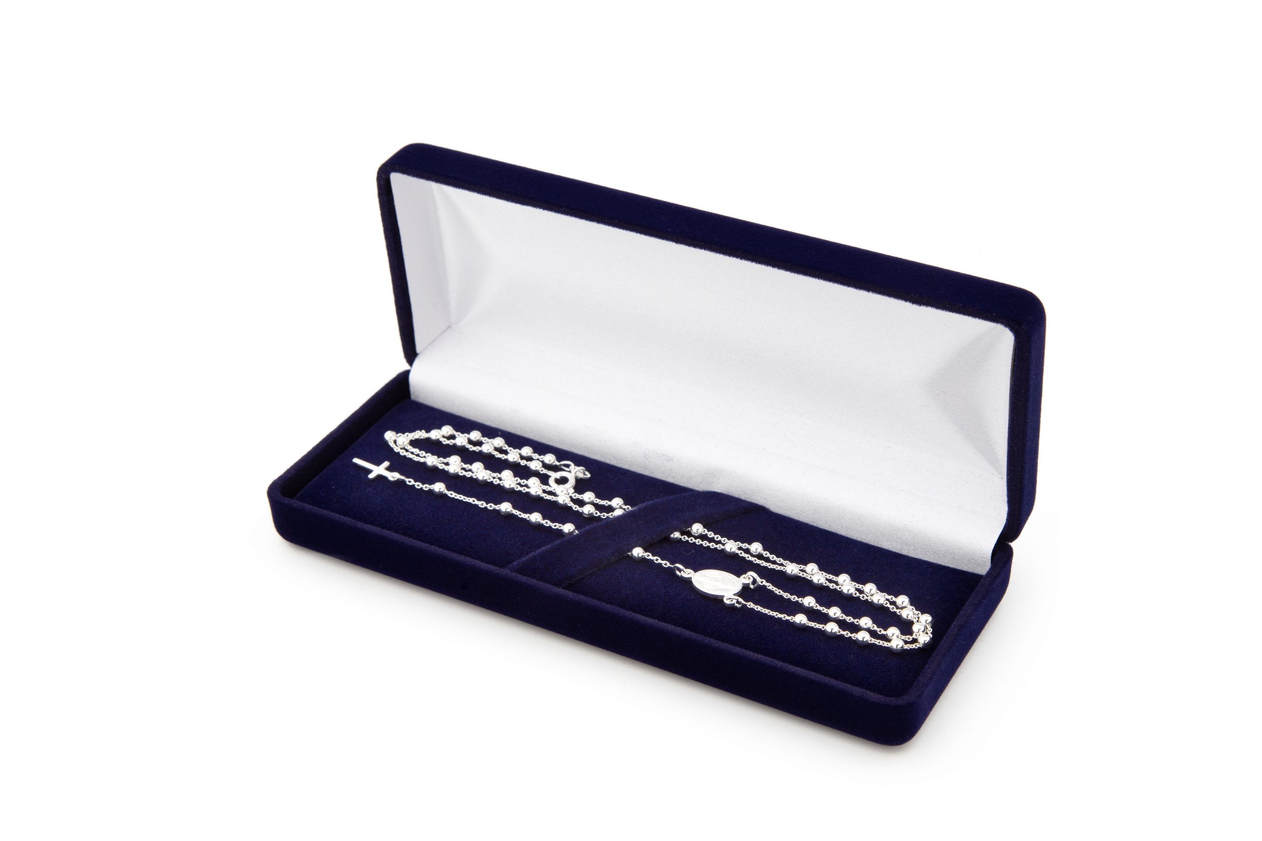 Estuche de terciopelo para rosarios | FU-12