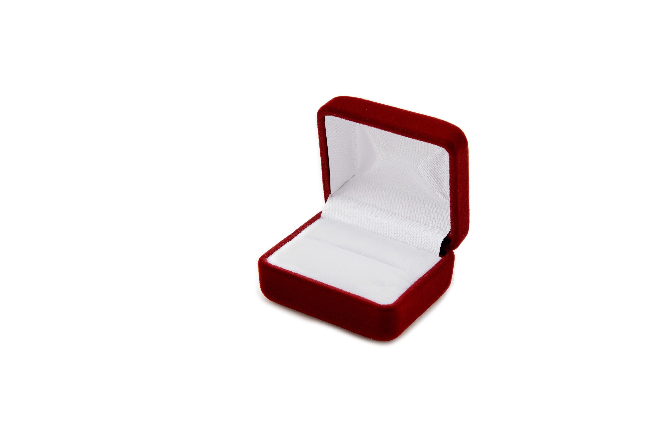Estuche de terciopelo para anillos de compromiso | FU-29