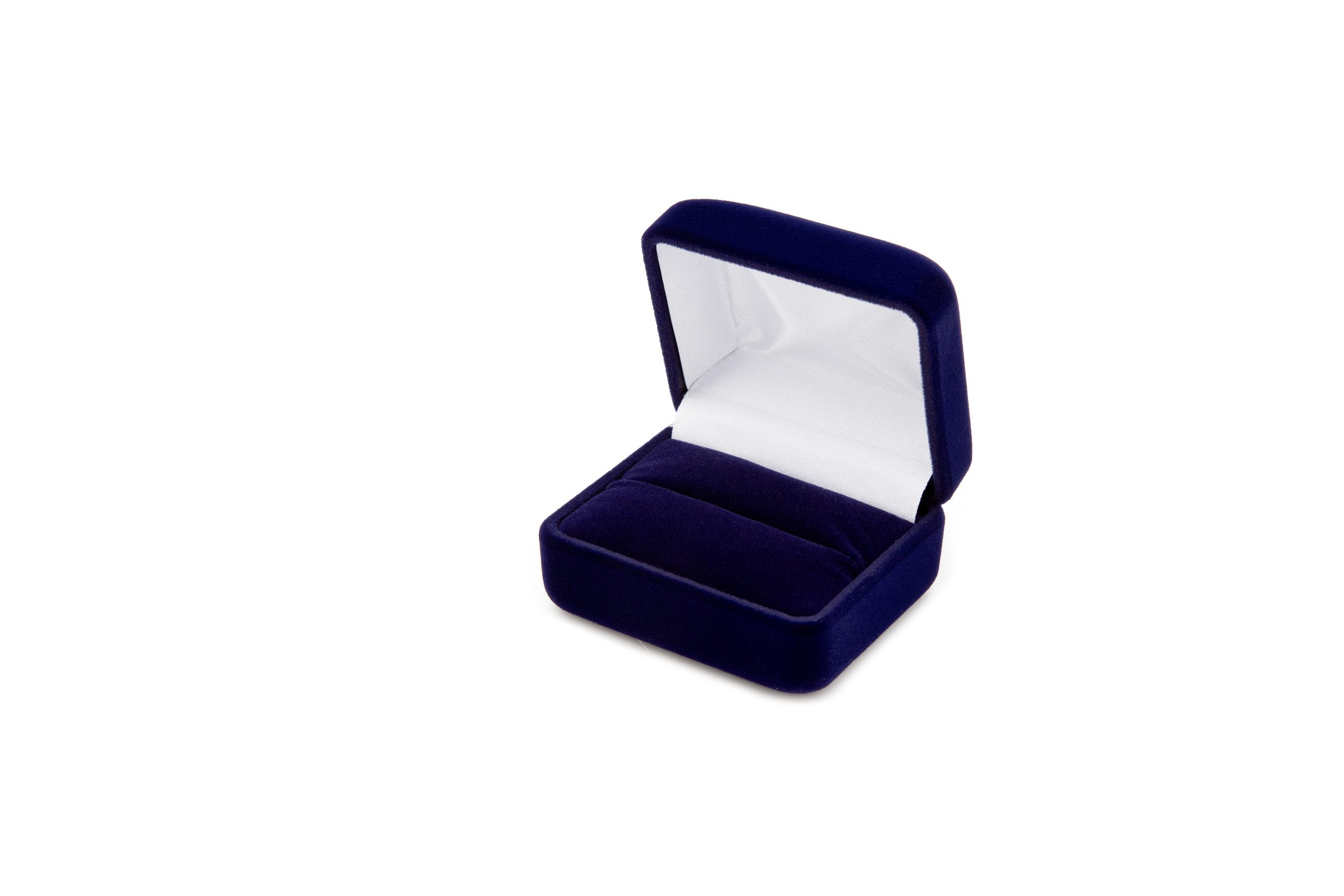Estuche de terciopelo para anillos de compromiso | FU-29