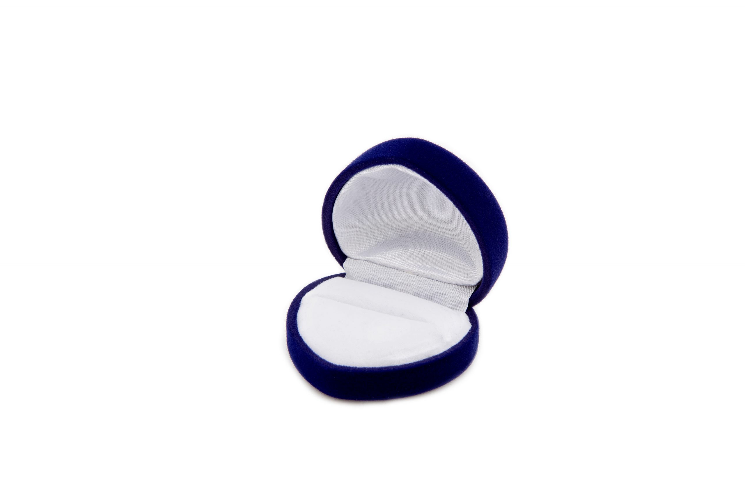 Estuche de terciopelo con forma de corazón | FU-24